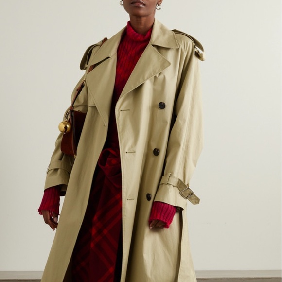 Vintage Burberry Trench with garment bag - UK Sz. 54 Reg. - Picture 3 of 17